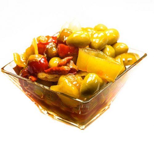 זית צרפתי ירוק מתובל אריסה