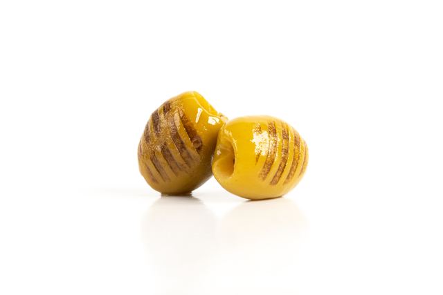 זית ירוק על האש